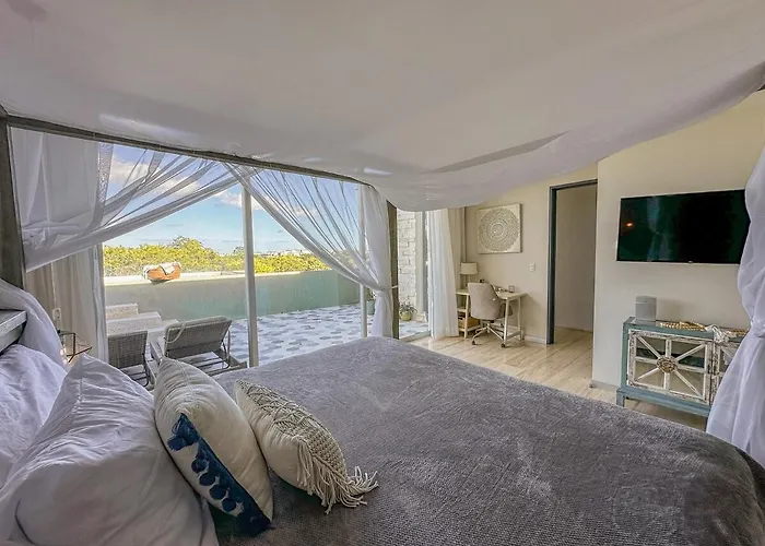 Appartement Dream House! Sweet, Calm Ph, Private Pool, Cenote *
