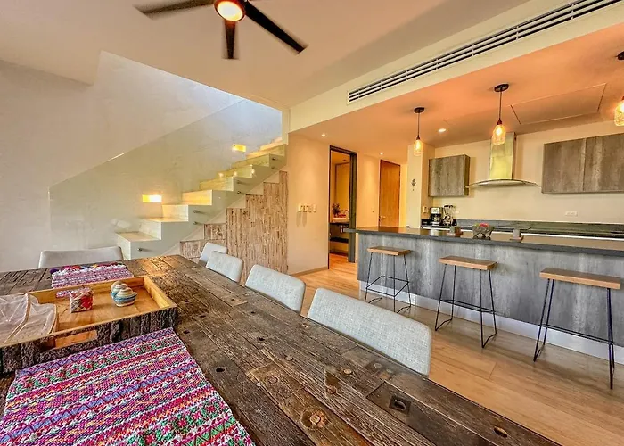 Appartement Dream House! Sweet, Calm Ph, Private Pool, Cenote Tulum