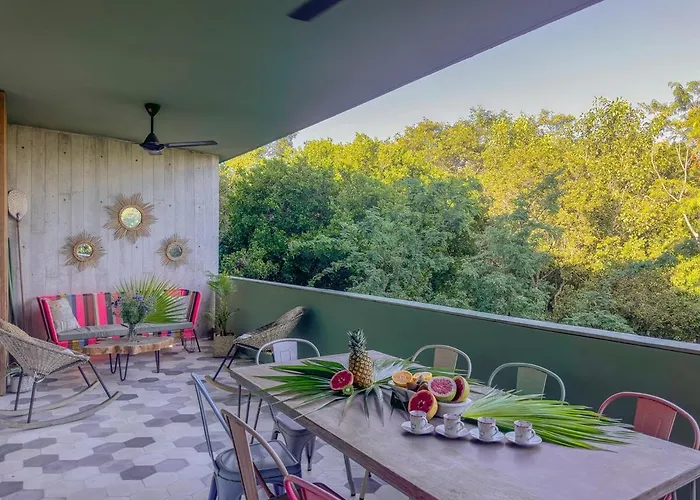 Dream House! Sweet, Calm Ph, Private Pool, Cenote Appartement Tulum